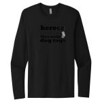 Unisex Premium Cotton Long Sleeve T-Shirt Thumbnail