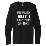 Unisex Premium Cotton Long Sleeve T-Shirt Thumbnail