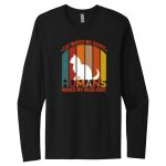 Unisex Premium Cotton Long Sleeve T-Shirt Thumbnail