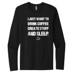 Unisex Premium Cotton Long Sleeve T-Shirt Thumbnail