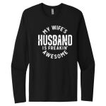 Unisex Premium Cotton Long Sleeve T-Shirt Thumbnail