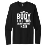 Unisex Premium Cotton Long Sleeve T-Shirt Thumbnail