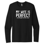 Unisex Premium Cotton Long Sleeve T-Shirt Thumbnail