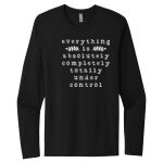 Unisex Premium Cotton Long Sleeve T-Shirt Thumbnail