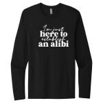 Unisex Premium Cotton Long Sleeve T-Shirt Thumbnail