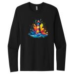 Unisex Premium Cotton Long Sleeve T-Shirt Thumbnail
