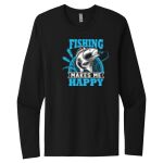 Unisex Premium Cotton Long Sleeve T-Shirt Thumbnail