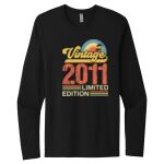 Unisex Premium Cotton Long Sleeve T-Shirt Thumbnail