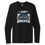 Unisex Premium Cotton Long Sleeve T-Shirt Thumbnail