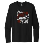 Unisex Premium Cotton Long Sleeve T-Shirt Thumbnail